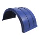 Truckmate Plastic Mudguard - 650mm Wide - Dark Blue